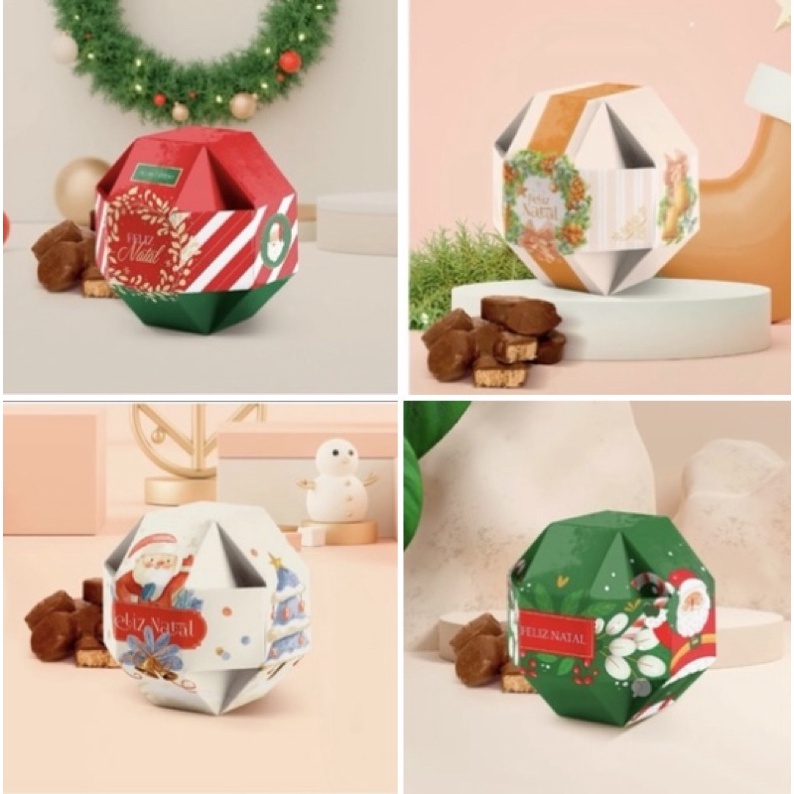 10~40 bolas de natal caixas para doces natal bolinha de natal (JANGO NATAL 2024) OUTLET NATAL · foto 2
