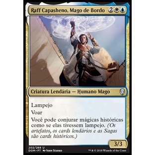 Raff Capasheno, Mago de Bordo - Raff Capashen, Ship’s Mage - Magic The Gathering