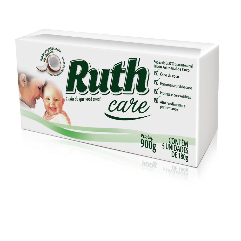 Sabão Pedra Coco Ruth Care 5X180G