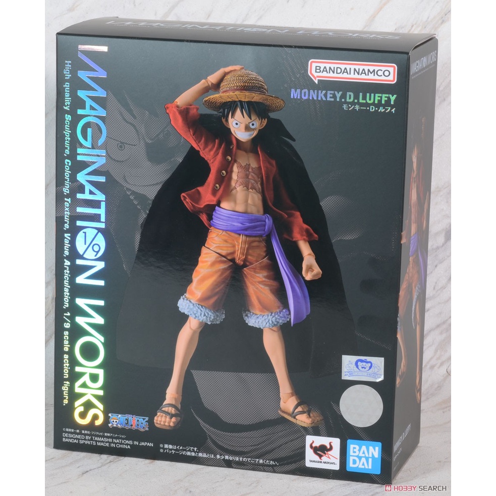 In Stock Original One Piece Monkey D Luffy Imagination Works Iw 1/9 Action Figure Model Toys Anime Figure