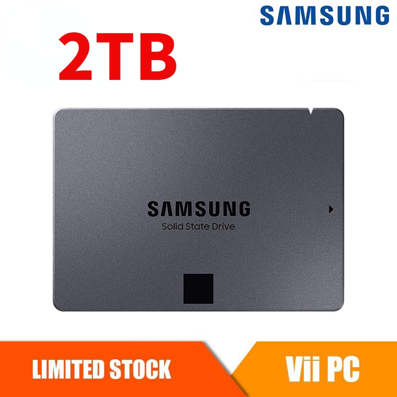 Hd Ssd Samsung Qvo 870 2tb1tb500gb Qlc Nand Sata Iii 25 Unidade Interna De Estado Sólido 8694