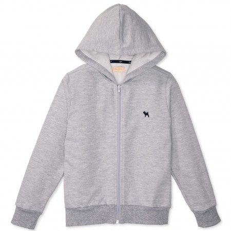 Roupa Infantil Moletom Masculino Cinza Charpey Estiloso e Confortável
