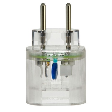 Protetor Contra Raios e Surtos Iclamper Pocket 2 pinos 10A Portátil Protege Seus Eletrodomésticos