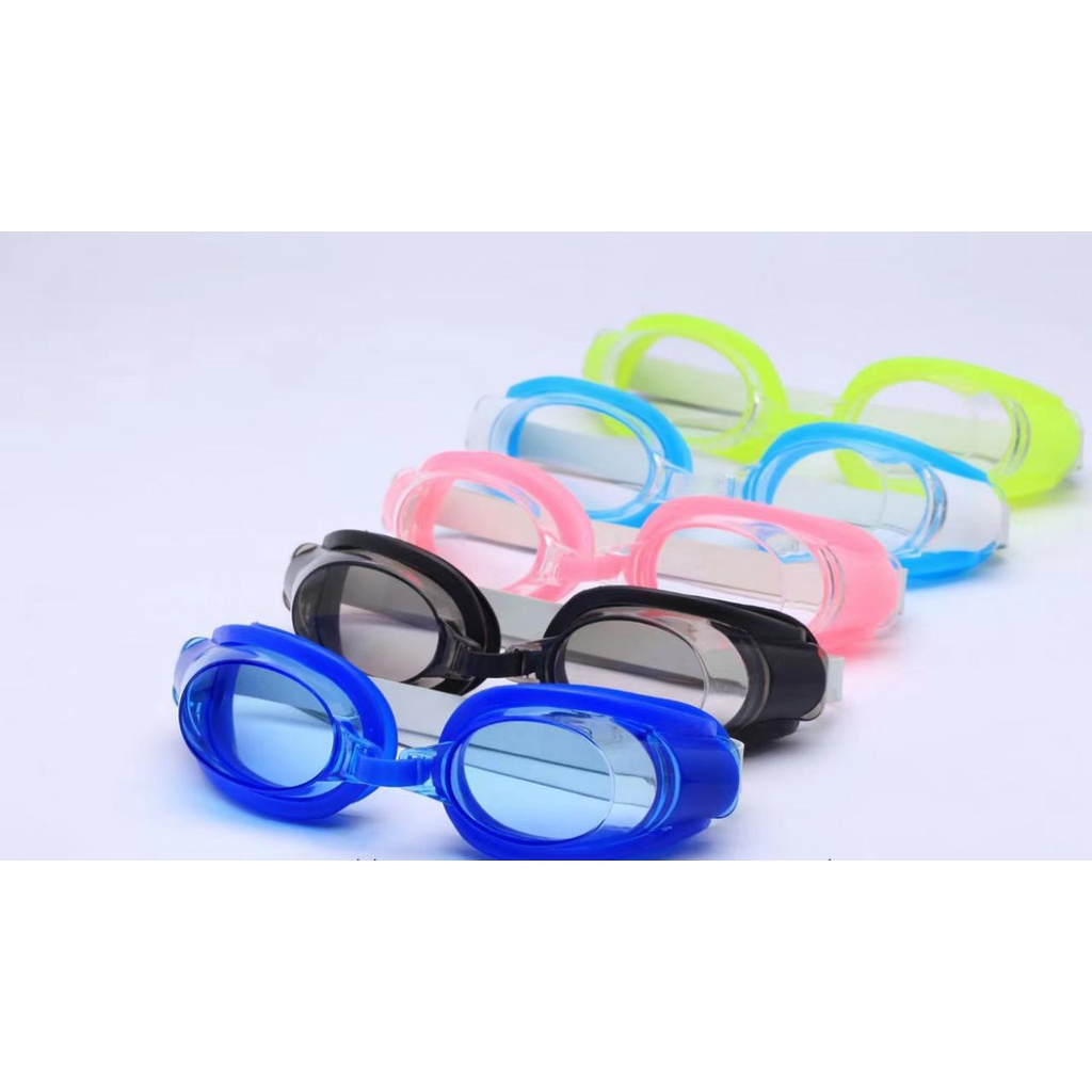 Óculos De Natação Óculos Olho Ajustável Piscina Praia Infantil em Oferta na Shopee