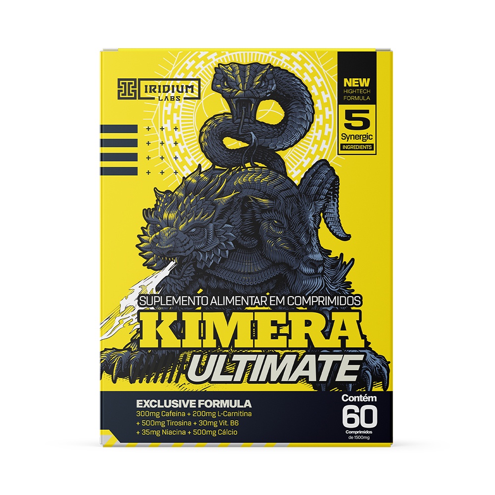 Kimera Ultimate 60 Comps - Termogênico Tecnológico - Iridium Labs