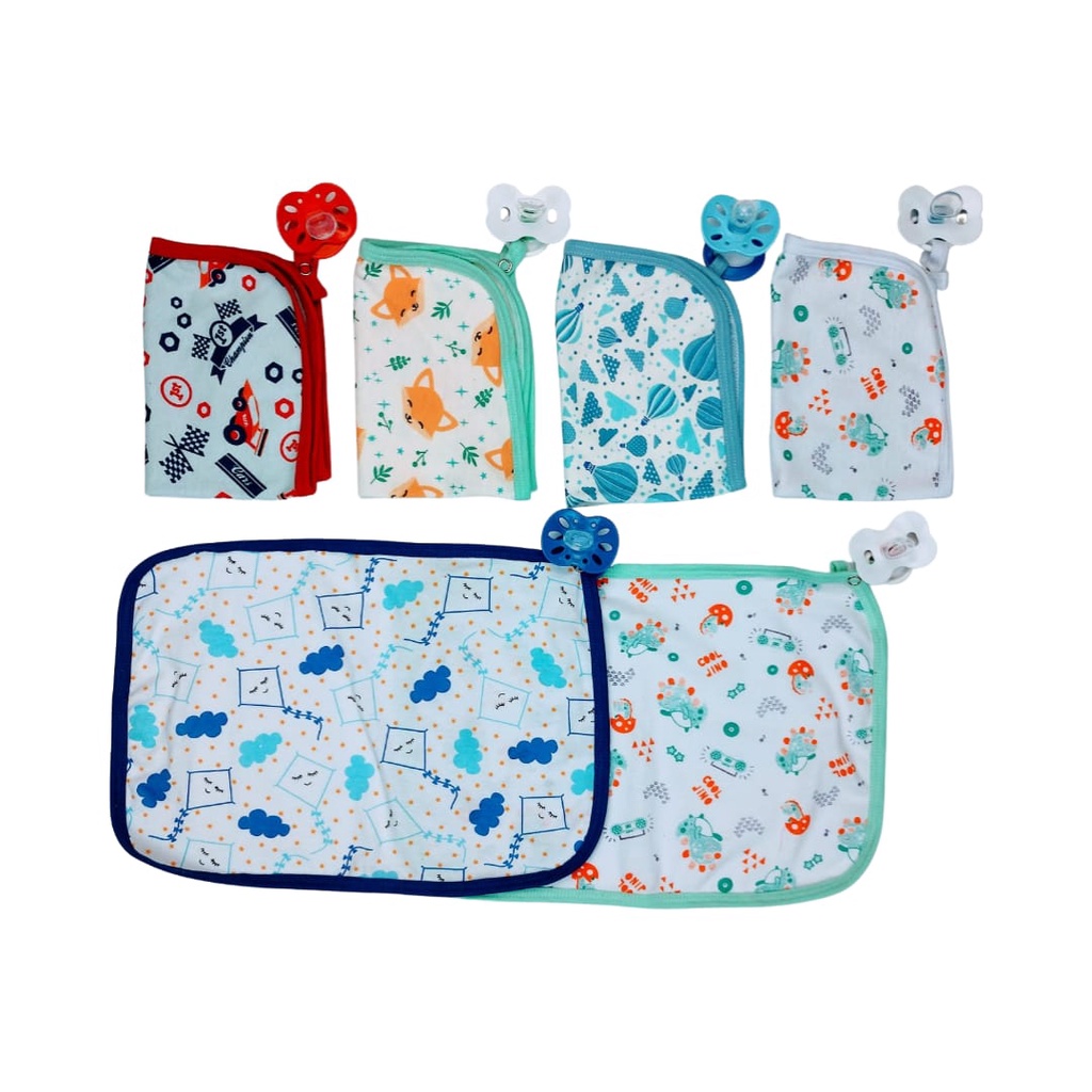Kit 6 Prendedor De Chupeta Bebe /paninho de Boca