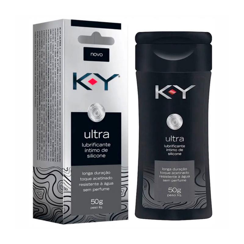 Gel Lubrificante Íntimo Ultra em Silicone - K-Y - 50g em Oferta na Shopee