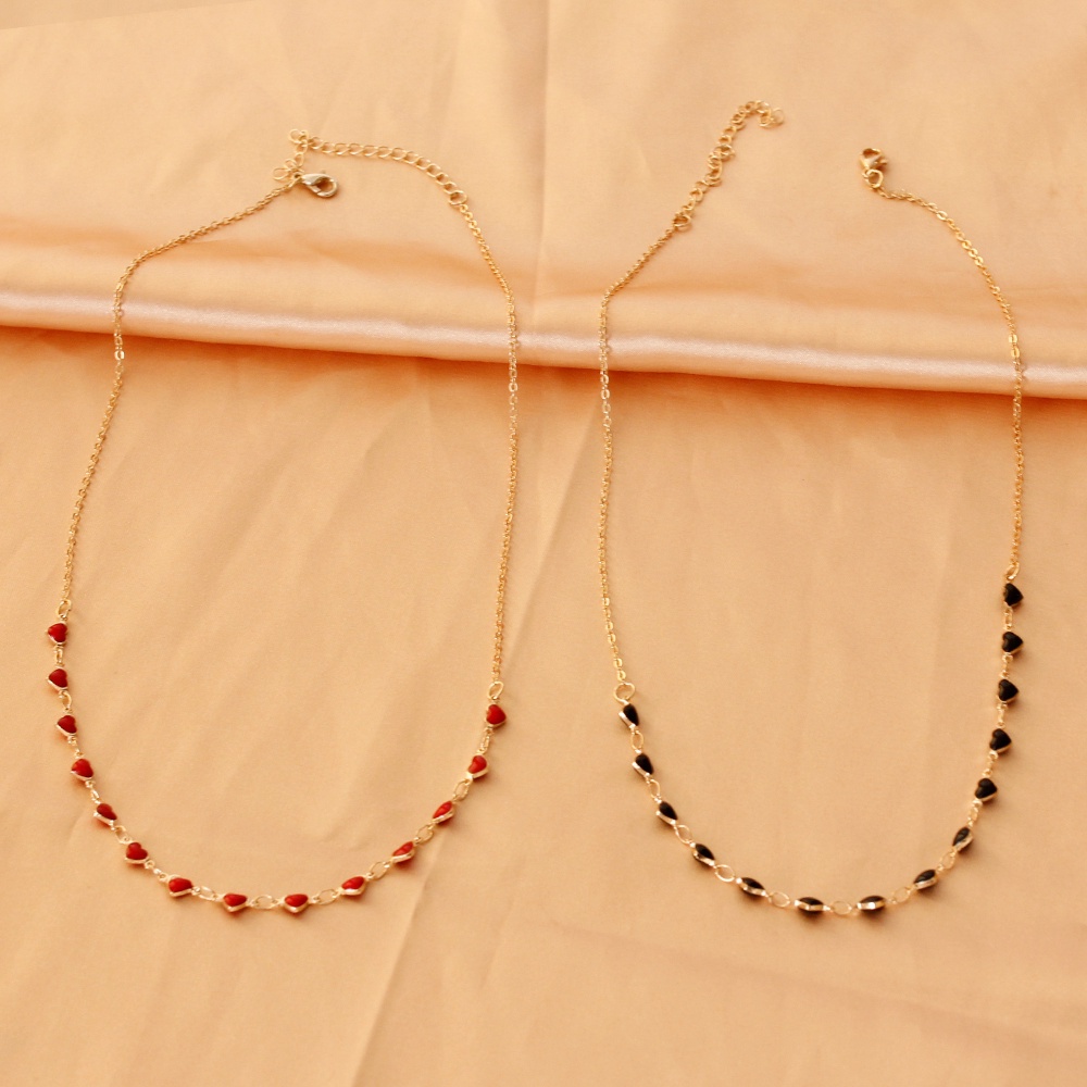 Colar Ouro Choker com Pingentes Dourado Colar da Moda Choker 08