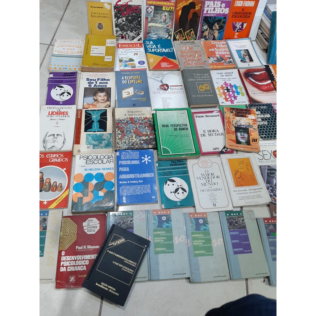 Livros Bom e Barato - Envio Aleatorio - Sortido - Psicologia - Auto Ajuda - Livro experiência( ENVIO DE DOIS LIVROS)