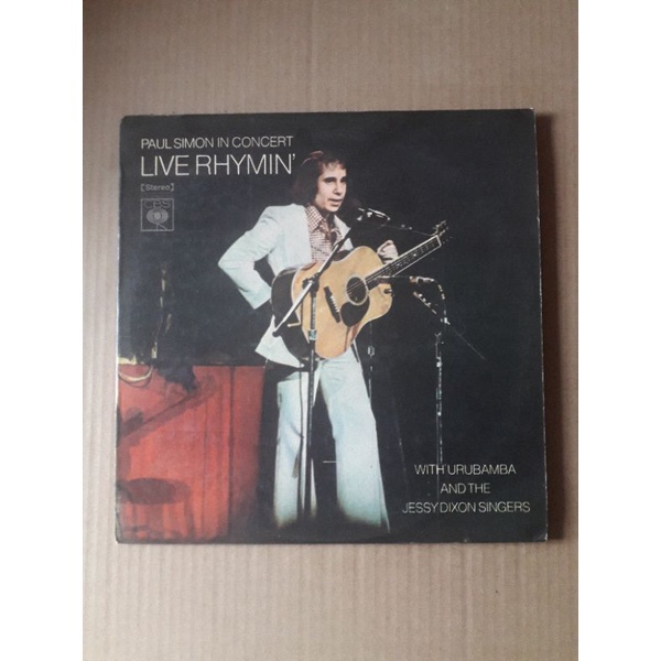LP Paul Simon - Live Rhymin' in Concert 1974