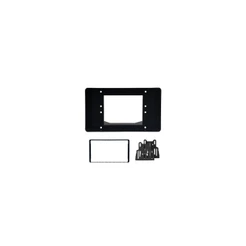 Moldura Adaptadora 7" Chinês Para 8"/9" Pioneer Moldelos 9380 e 8280 - Preta Fosca