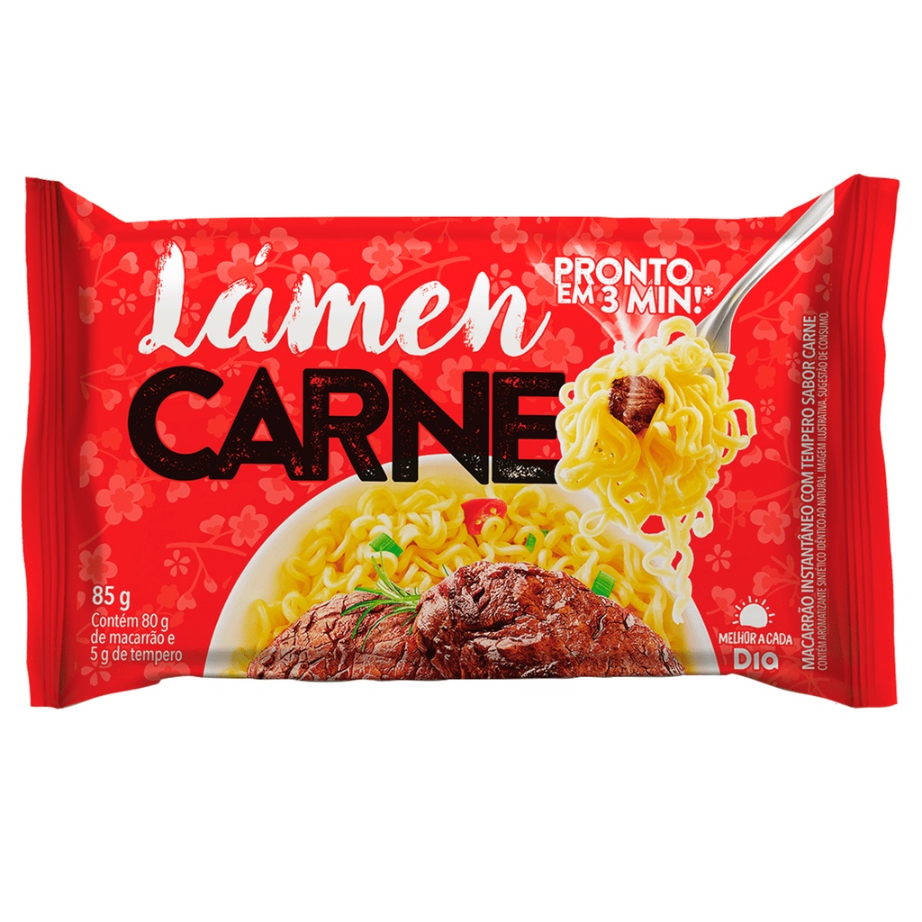 Macarrao Instantaneo Carne Dia 85G | Shopee Brasil
