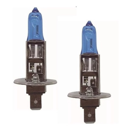 Par Lampada H1 Super Branca 55w/12v - Efeito Xenon  Eagleye