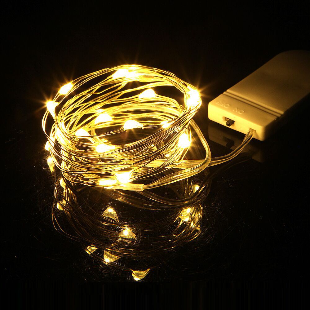 5/10/20 Peças Fio De Fada Led 2M Com Luzes Led Fada Para Decoração De Casa e Natal Festa