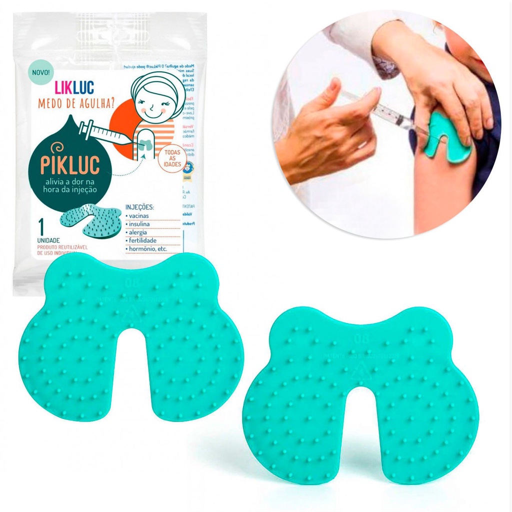 Pikluc Alívio Da Dor Na Hora Injeção Picada Vacina Bebês Crianças Infantil Likluc
