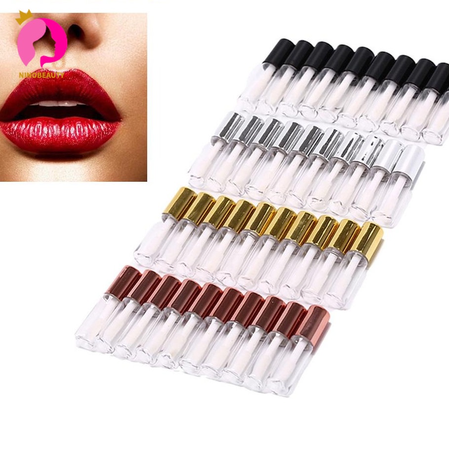 💄 KIT 10 TUBOS Gloss Vazio 1.2ml - Recarregável, Viagem! em Oferta na Shopee