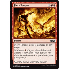Fiery Temper (Dano) - Magic The Gathering