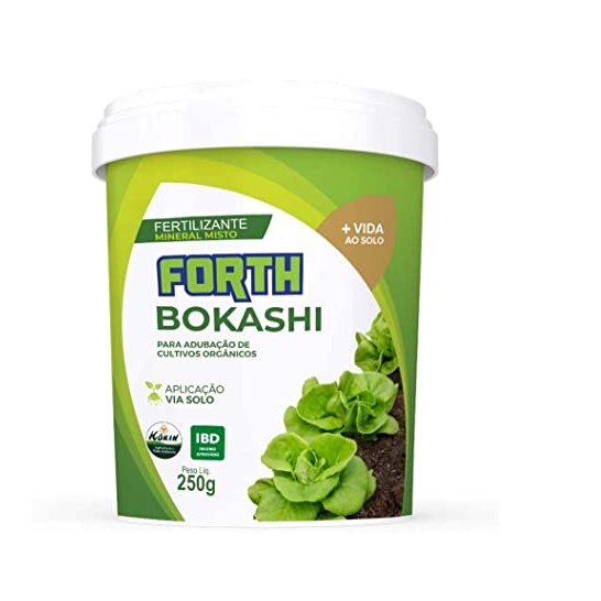 Adubo Fertilizante Forth Bokashi 250g Para Cultivos Orgânico em Oferta na Shopee