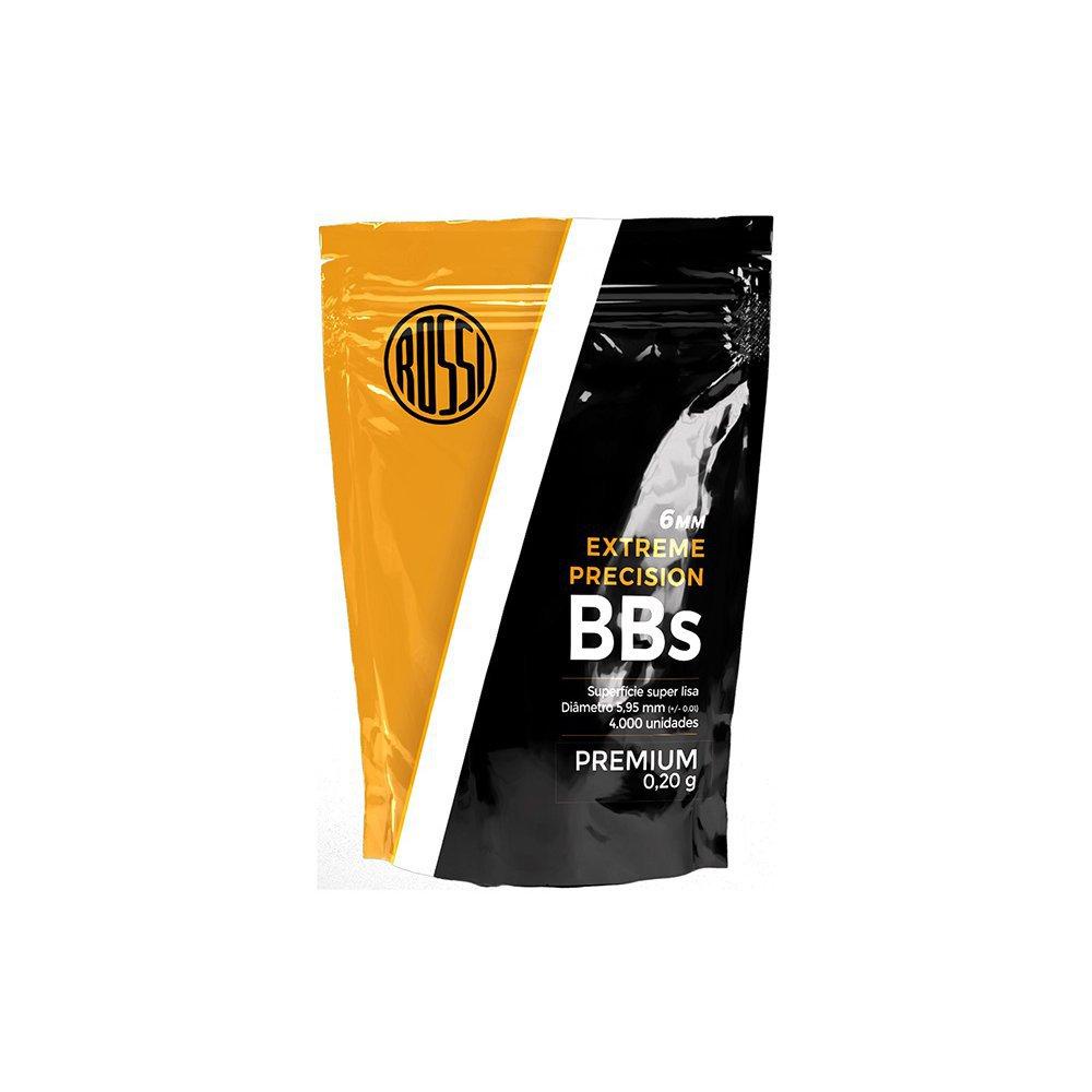 Munição esfera Airsoft BBs 0.20 Premiun Rossi com 4000 em Oferta na Shopee
