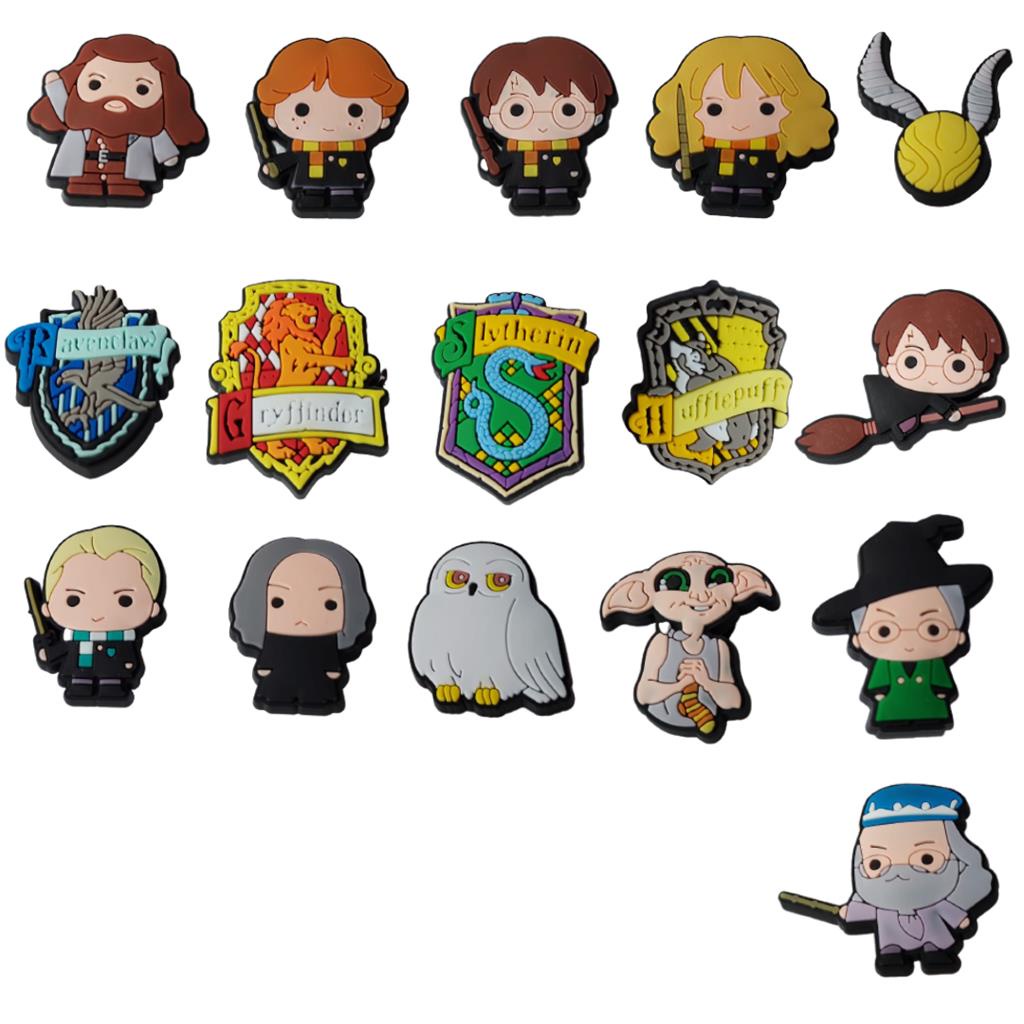 Pin Jibbitz Crocs Harry Potter Hermione Draco Snape Shopee Brasil