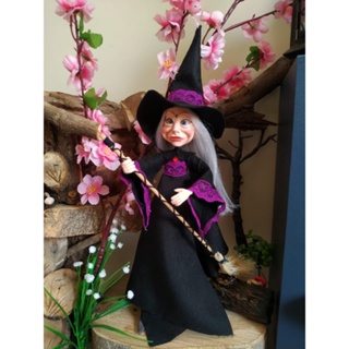 Bruxa Artesanal 35 cm místico em Oferta na Shopee