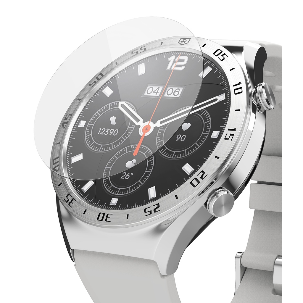 Protetor De Tela Ringke Para Xiaomi Watch S1 Vidro Temperado