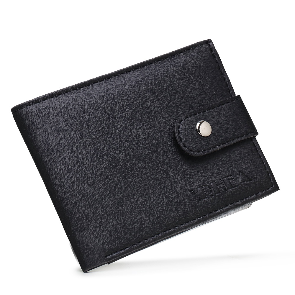 carteira masculina social grande fecho pressão linda barata