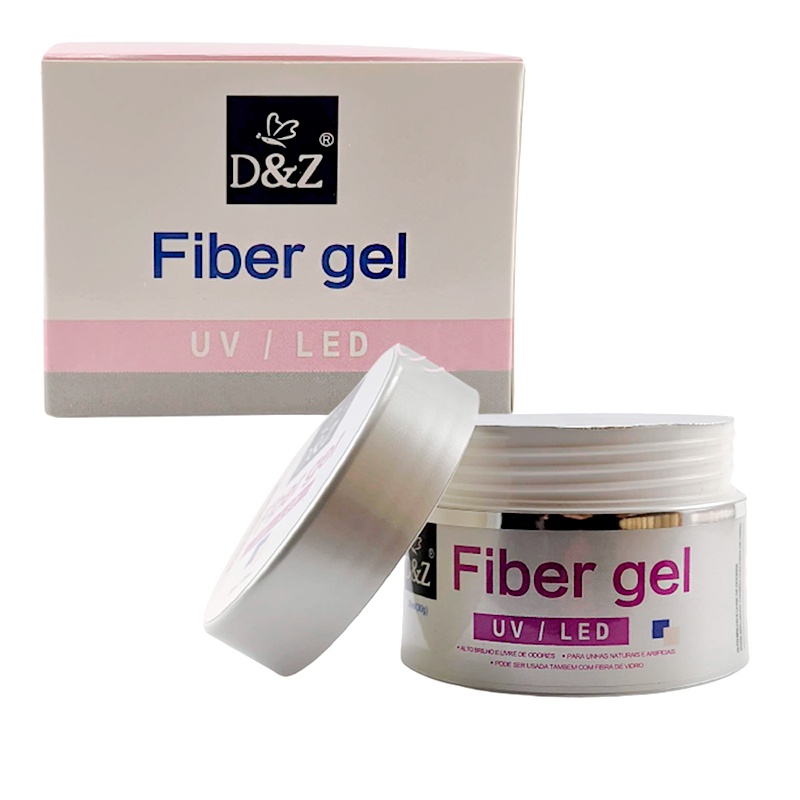 Gel Alongamento Fiber Gel 18ml D&Z - LED UV Coleção Candy em Oferta na Shopee
