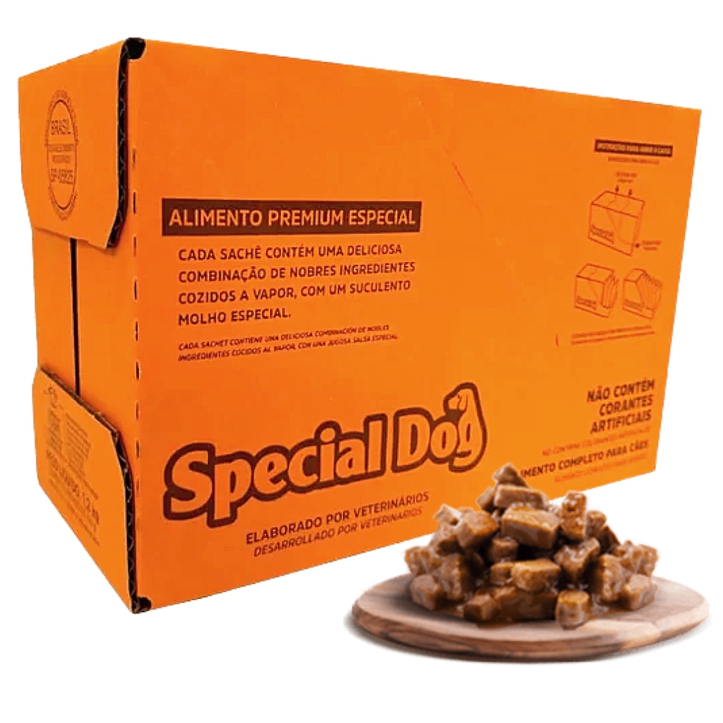 Caixa Fechada 12un Sachê Special Dog (Escolha as Variações) em Oferta na Shopee