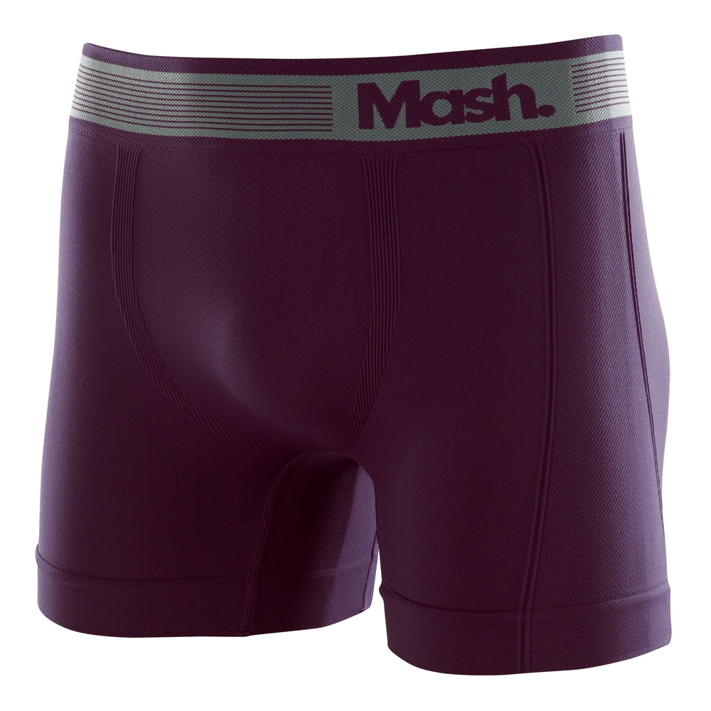 CUECA BOXER MASH 710.01 SEM COSTURA em Oferta na Shopee