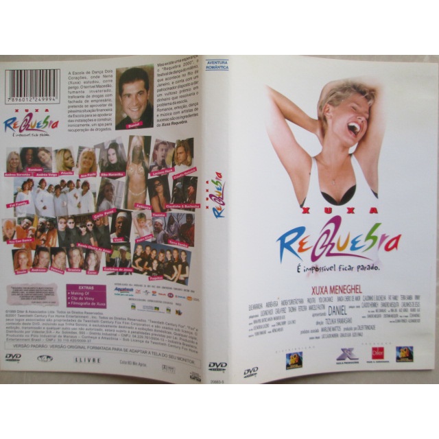 DVD / XUXA / Requebra / É Impossivel Ficar Parado / Xuxa Meneghel / Original Raro