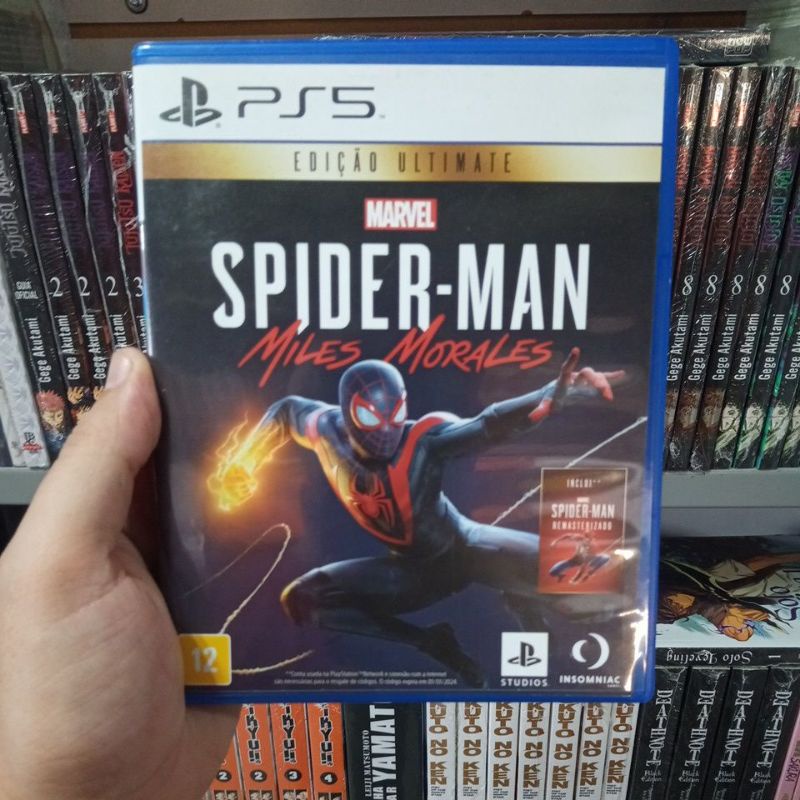 Game PlayStation Marvel Spider-man Miles Morales Edição Ultimate(usado) |  Shopee Brasil