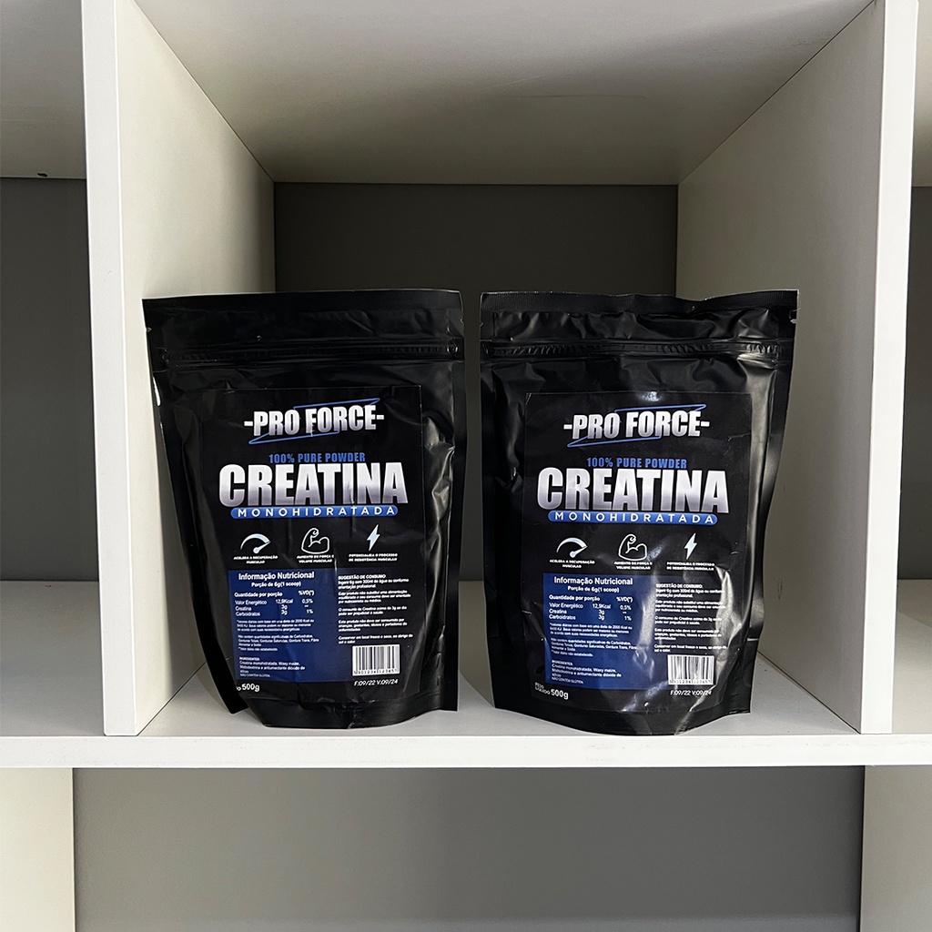 Combo 2 Creatina PRO FORCE 500g.