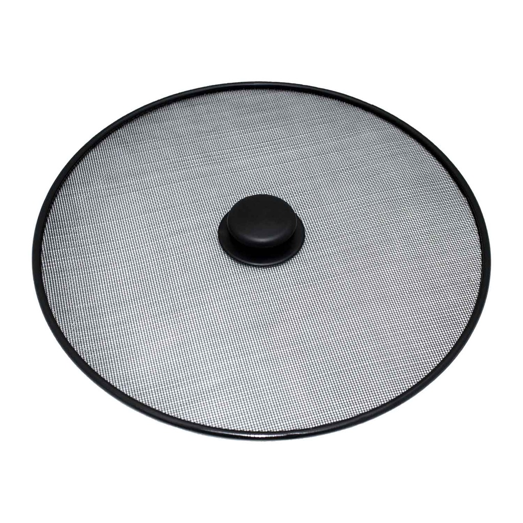 Tampa Para Fritura 29cm Tampa Protetora Frigideira Frituras Tampa Telada Com Pegador Anti-Respingo