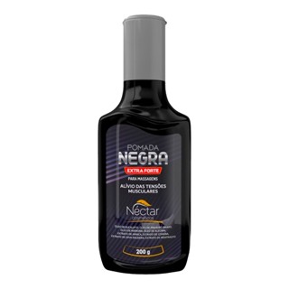 3 Un. Pomada Negra Massageadora Extra Forte - Nectar Cosmeticos 200g
