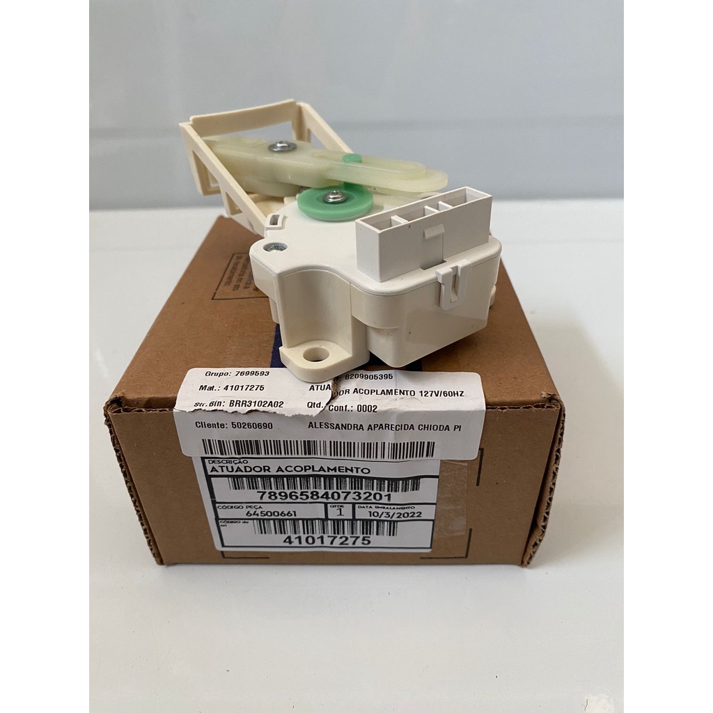 Atuador Freio Electrolux 127v 64500661 Lte12 Lt15f Lt12 Original.