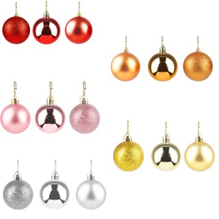 Kit 8 Bolas Bolinhas De Natal Decoraçao Enfeite P/arvore 2,5