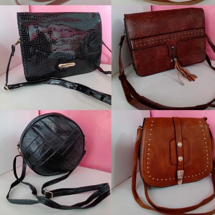 Bolsas feminina transversal vários modelos e cores