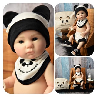 Bebe Menino Silicone Banho Carequinha Reborn Fada Madrinha Realista Promoção Meu Xamego Acessórios Panda