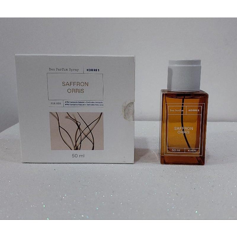 Perfume Saffron Orris Korres. Shopee Brasil