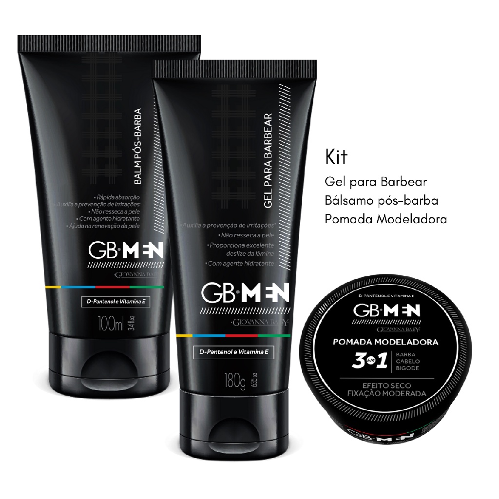 kit cuidados com a barba higiene pessoal