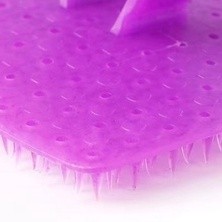 OFERTA Escova de Silicone de limpeza Multiuso Universal De Frutas E Vegetais Para Limpeza Panelas E Cozinhas Saz Utilidades 10X10 cm