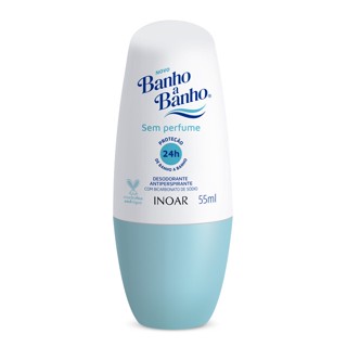 Inoar Banho a Banho Desodorante Roll-On - Sem Perfume 55ml