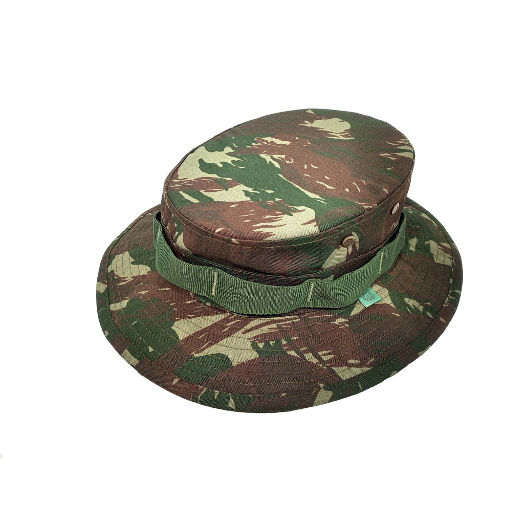 Chapeu Tatico Boonie Hat Lizar Exercito Brasileiro tecido Rip Stop Alta solidez