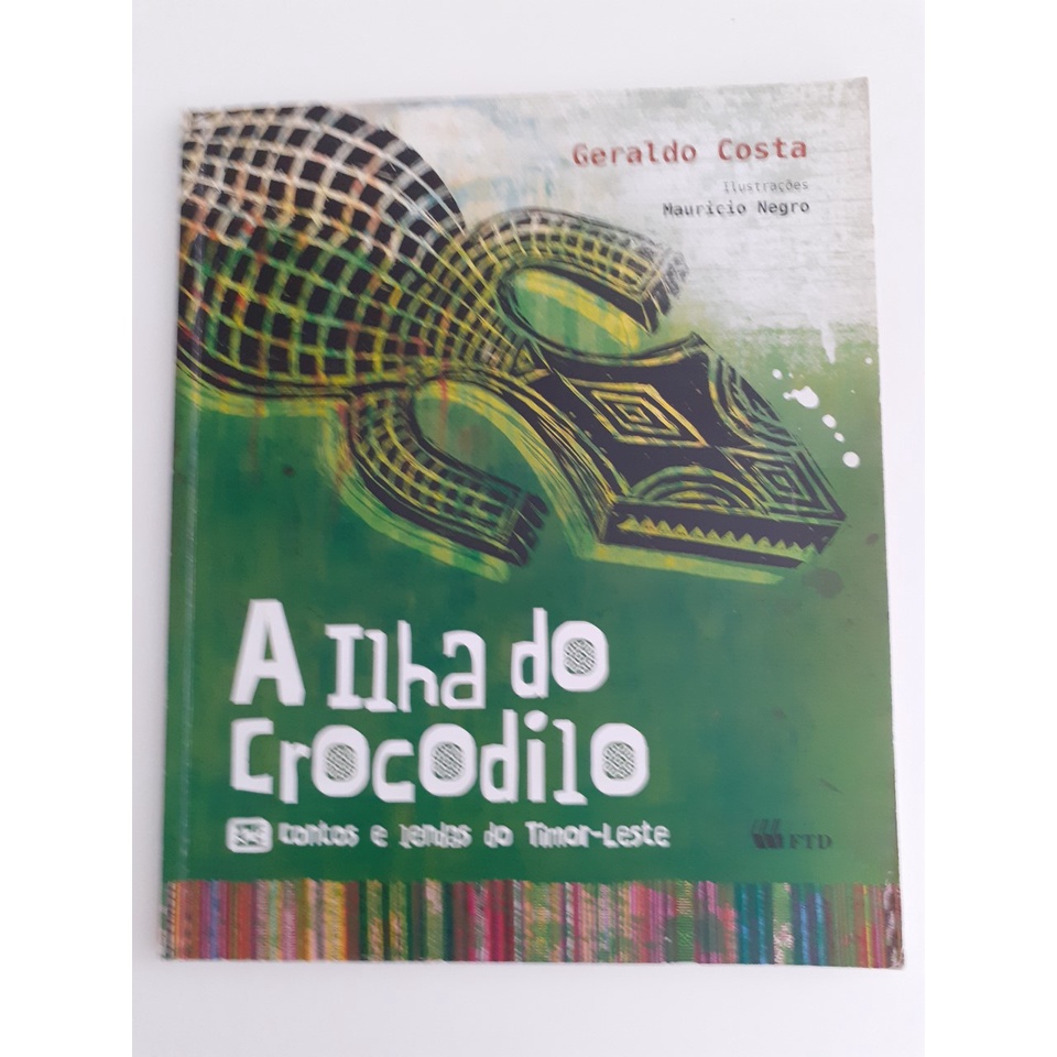 LIVRO SEMINOVO - A ILHA DO CROCODILO - GERALDO COSTA | Shopee Brasil