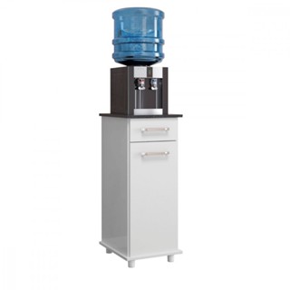 Suporte Balcão Para Bebedouro Cozinha Isis 1 Porta 1 Gaveta Branco UV Nicioli