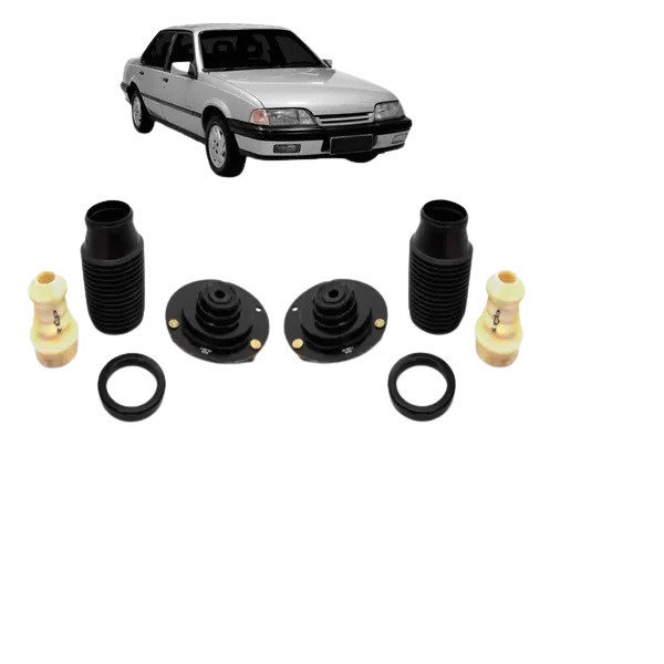 2 Kit Coxim Batentes Dianteiro Monza Tubarão 91 92 93 94 95
