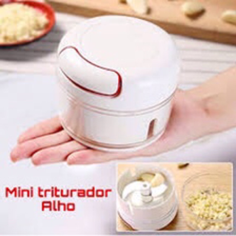 Mini Multiprocessador Triturador Alimentos Manual 2 Laminas afiadas