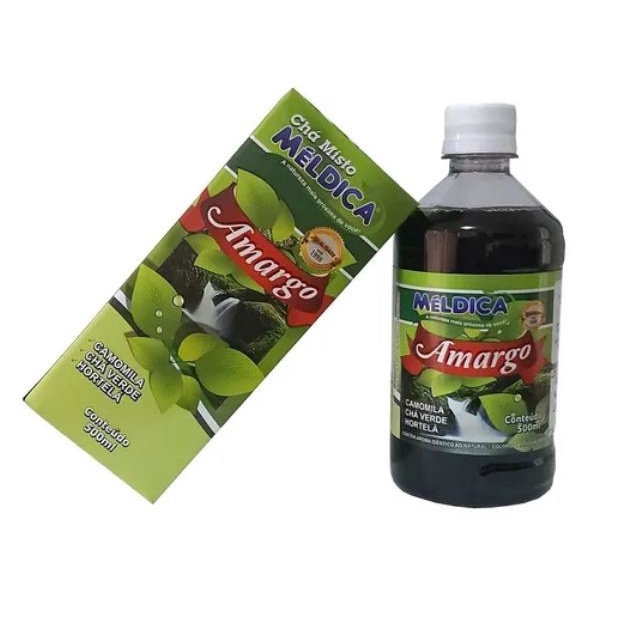Amargo Chá Composto Para Sistema Digestivo 500ml Méldica | Shopee Brasil