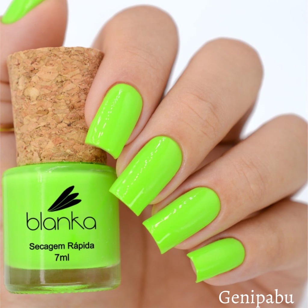 Esmalte Genipabu - Blanka Cortiça 7ml em Oferta na Shopee